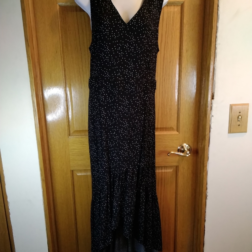 Apt. 9 Black and White High Low Dress